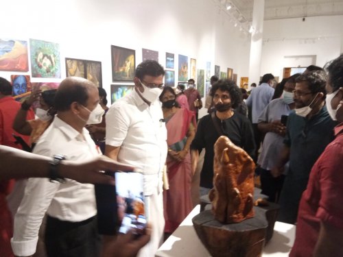 Annual Art exhibition by Art Teachers at Durbar hall 2021