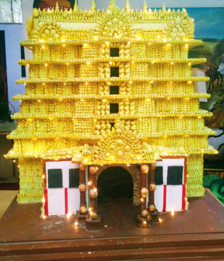Kakkothi - Sea Shell Exhibhition by Sreeja Vijayakumar at tEnte Bhoomi  Art Center