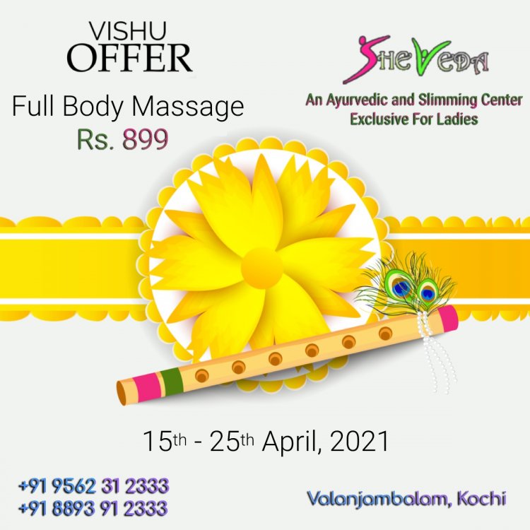 Sheveda offers exclusive VIshu Special Offers till 25th April