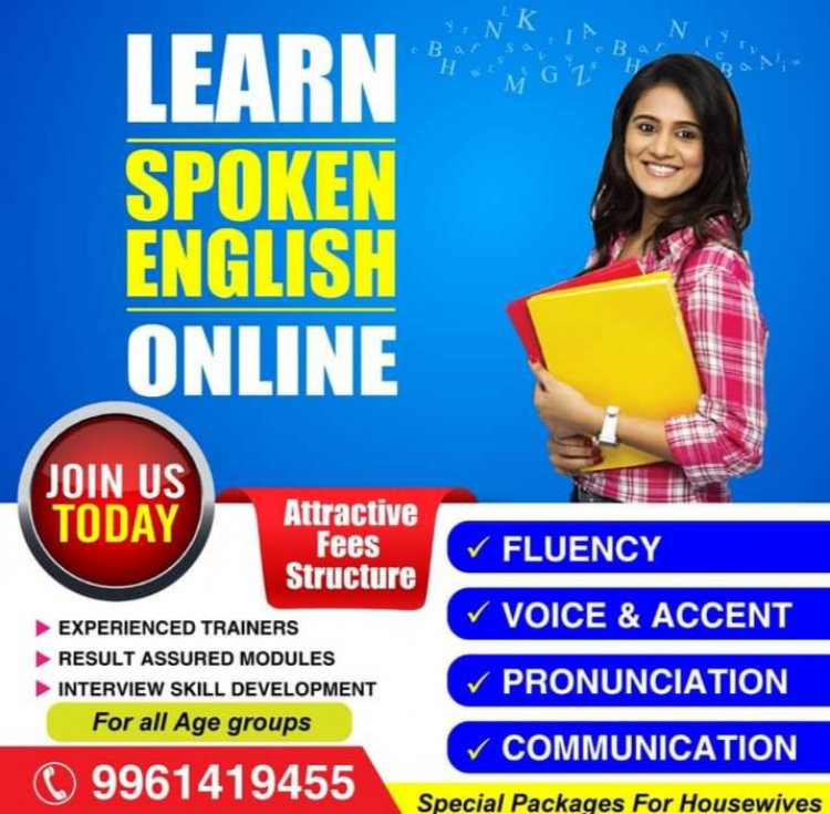 Learn Spoken English online in just 30 days.