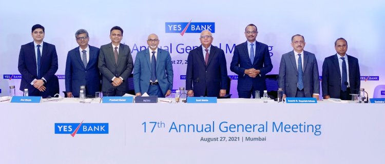 17th AGM of YES BANK –  Shareholders fully support all Resolutions proposed by the Board of Directors of YES BANK.