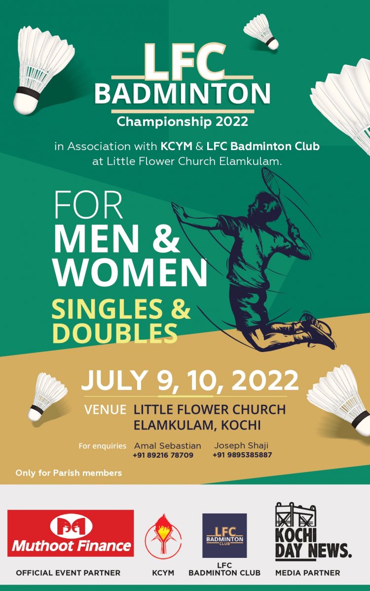 LFC Badminton Championship 2022 will be held on July 9 & 10