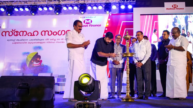 Muthoot Finance celebrates the successful construction of 200 homes under  their Muthoot Aashiyana initiative