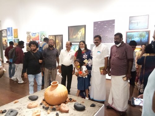 Annual Art exhibition by Art Teachers at Durbar hall 2021