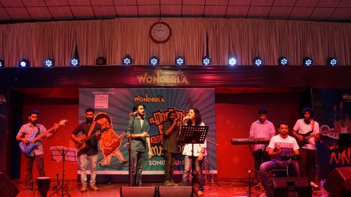 Untagged EVTS song launch and live show at Wonderla