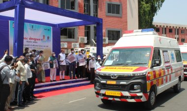 Tata Motors bags order of 115 ambulances from the Government of Gujarat; supplies first lot of 25 vehicles.