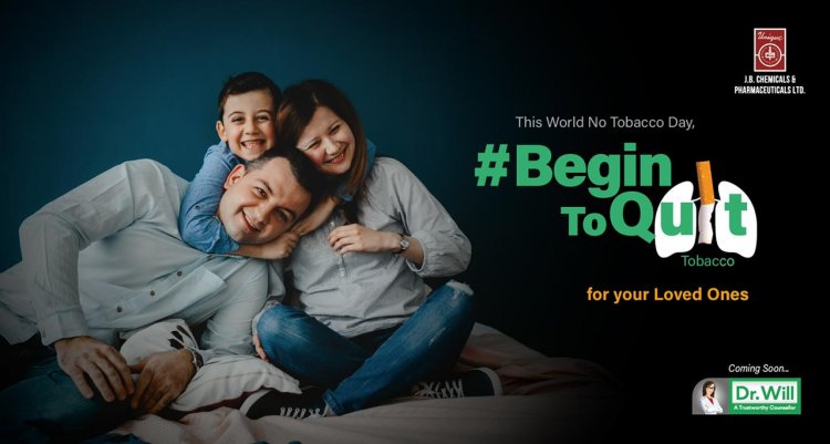 J. B. Chemicals & Pharmaceuticals Ltd. (JBCPL) launches 360o Tobacco Cessation care on World No Tobacco Day.