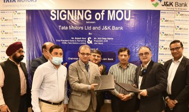 Tata Motors partners with J&K Bank to bring attractive financing options for its customers.