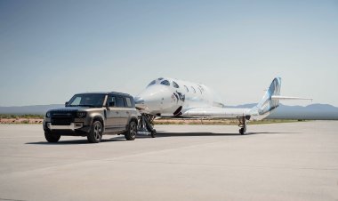 ABOVE AND BEYOND: LAND ROVER SUPPORTS VIRGIN GALACTIC’S FIRST FULLY CREWED SPACE FLIGHT.