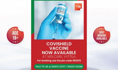 Vytila welcare hospital is all set for covid-19 vaccination.