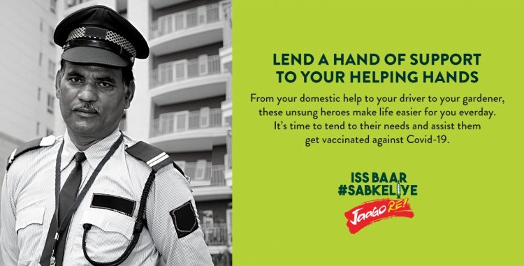Tata Tea’s latest Jaago Re initiative urges people to lend a helping hand to support staff in their COVID-19 vaccination journey.
