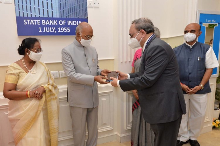 Hon’ble President of India inaugurates SBI Branch at President’s Estate