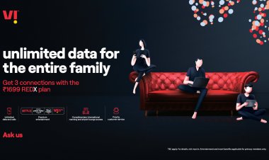 Vi Launches First-of-its-Kind ‘RedX Family Plan’ with Unlimited 4G Data for all Family Members .