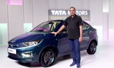 Tata Motors drives in the All New Tigor EV Sedan with Ziptron technology.