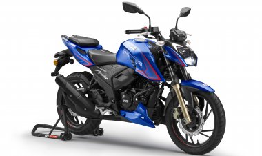 TVS Motor Company launches the new TVS Apache RTR 200 4V in Nepal.