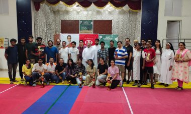 Elamkulam Little Flower Church Badminton 2022 Tournament sponsored by Muthoot Finance  concludes
