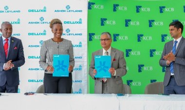 Ashok Leyland announces financing tie up in Kenya for vehicle  financing, as channel partner Deluxe Trucks and Buses inks  agreement with Kenya Commercial Bank