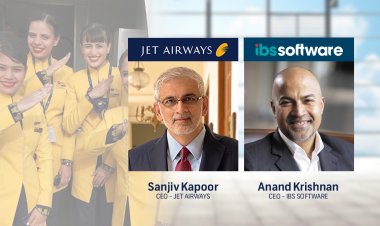 Jalan-Kalrock Consortium Selects IBS Software to Power  Passenger Service, Booking, and Loyalty Systems for Jet Airways