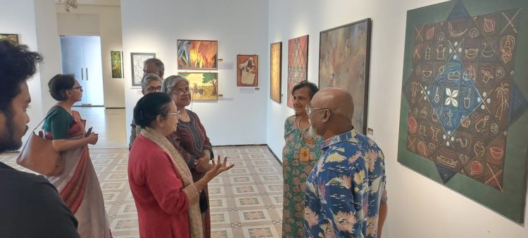 Empowering Brushstrokes: AstA Alumnae Illuminate Centenary Celebrations with Striking Art Exhibition