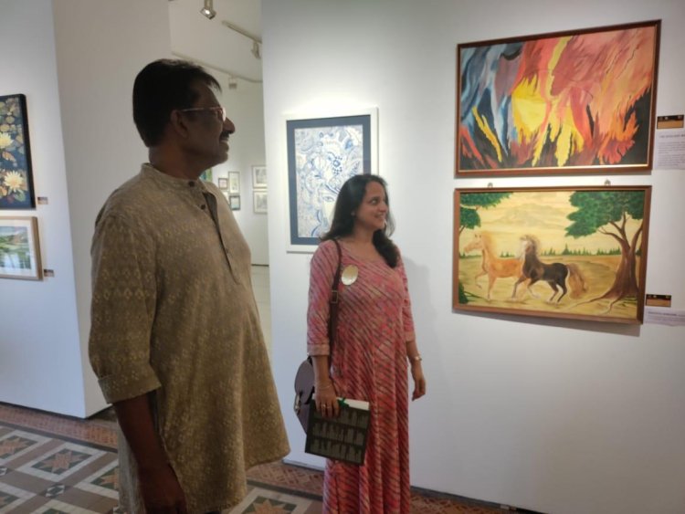 Empowering Brushstrokes: AstA Alumnae Illuminate Centenary Celebrations with Striking Art Exhibition