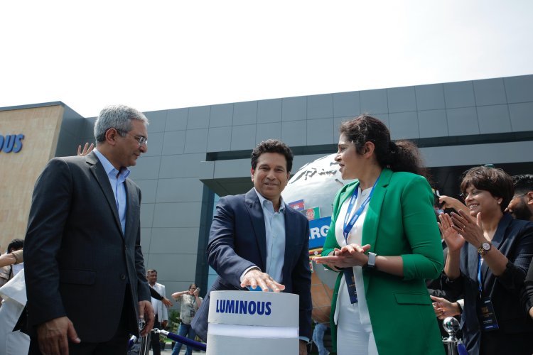 Luminous Power Technologies takes a giant leap towards building an end-to-end Solar Solutions Ecosystem and inaugurates its State-of-the-art Solar Panel Manufacturing Factory
