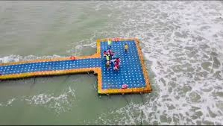 Floating bridge at Muzhappilangad suffered no damage, safe on shore: Kerala Tourism