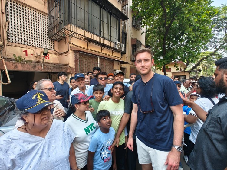 AAMCHI MUMBAI WELCOMES CRICKET LEGENDS STEVE SMITH AND STUART BROAD THANKS TO STAR SPORTS’ STAR NAHI FAR INITIATIVE