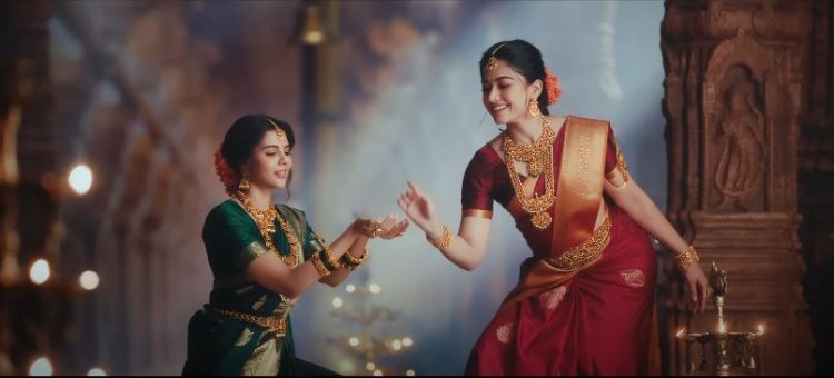 Kalyan Jewellers unveils the new campaign film promoting Nimah-heritage jewellery line featuring brand ambassadors Rashmika Mandanna and Kalyani Priyadarshan